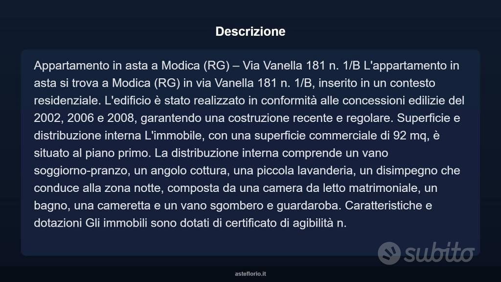 Appartamento – Modica, Gianforma, Frigintini - Vista 4