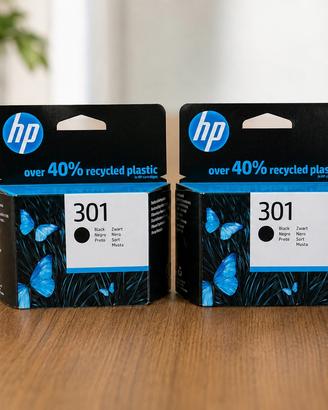HP 301 Nero Originali – 2 Cartucce Nuove Sigillate