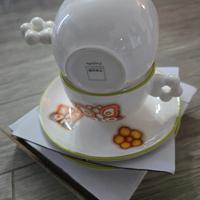 coppia di tazze con piattini Thun originale 