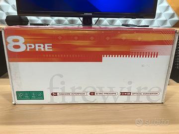 Motu 8 pre firewire scheda audio 8pre