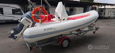 2Bar 5.70+Yamhaha 80 + suzuki 6, carrello full opt