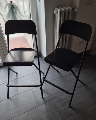coppia sgabelli alti Ikea Franklin 