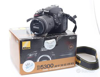 FOTOCAMERA DIGITALE REFLEX NIKON D5300 + 18-55 MM