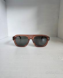 Occhiali Ray Ban Corrigan Trasparent Brown 