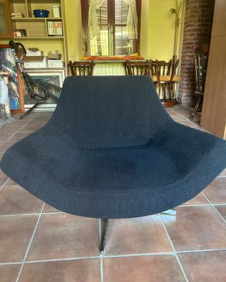 2 poltrone girevoli