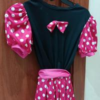 Vestito carnevale bambina Minnie 