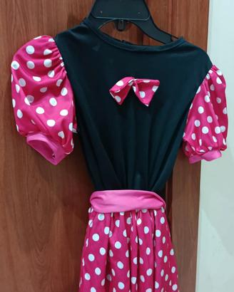 Vestito carnevale bambina Minnie 