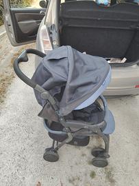 Passeggino Chicco blu/grigio 