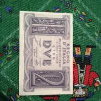 Banconota 2 Lire Dittatura