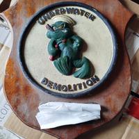 placca crest Palombari "underwater demolition"