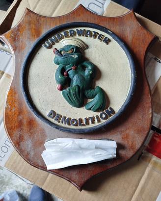 placca crest Palombari "underwater demolition"