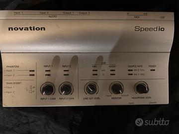 Scheda audio MIdi usb Speedio Novation