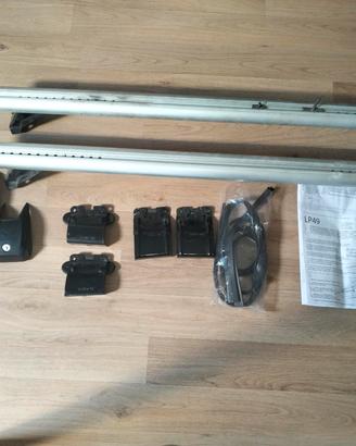 Portapacchi con portabici per Renault Clio 4 