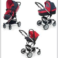 Trio Foppapedretti UP3 del 2021 rosso e blue