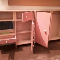 Mobili in legno gioco bambole anni ‘50