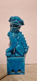 Cane di fo cinese,statuetta vintage in ceramica