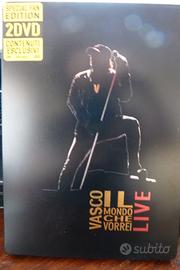 Cofanetto con 2 dvd Live di Vasco Rossi