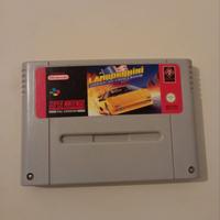 Super NINTENDO SNES Lamborghini + Confezione 