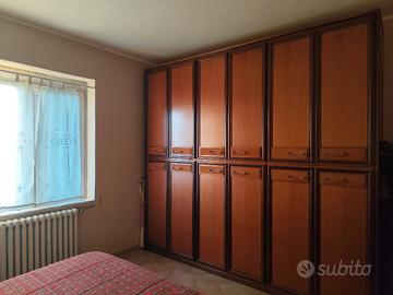 camera da letto vero legno