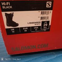 Scarponi snowboard Salomon hi fi