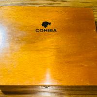 Scatola porta sigari cohiba vintage