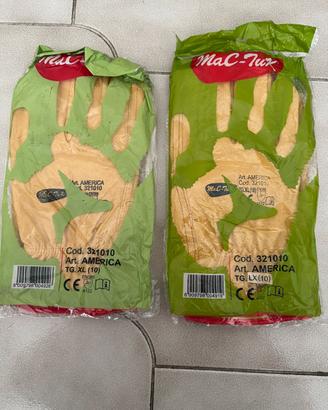 Guanti lavoro Mac Tuk in pelle fiore taglia 10