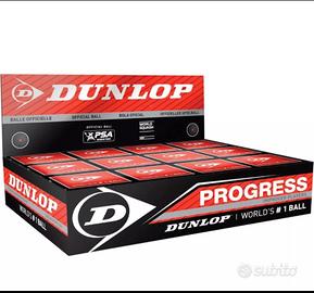 60pz (5x12) DUNLOP Palline da squash