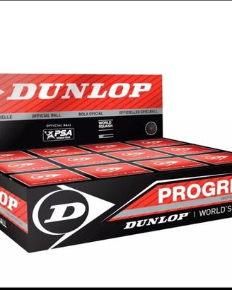 60pz (5x12) DUNLOP Palline da squash