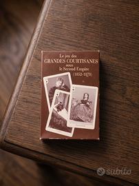 Carte vintage Le jeu des Grandes Courtisanes