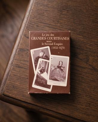 Carte vintage Le jeu des Grandes Courtisanes