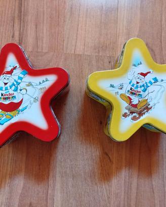 Scatole Kinder Sorpresa in metallo 