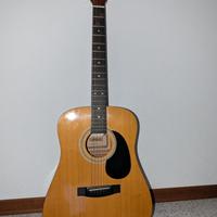 Chitarra acustica Tamaki SF125 con custodia