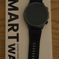 Smartwatch AK90 fitness tracker con cinturino extr