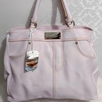 Borsa Secret Pon-Pon rosa cipria
