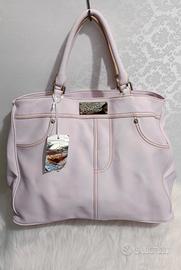 Borsa Secret Pon-Pon rosa cipria
