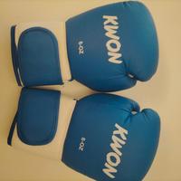 guantoni e parastinchi arti marziali bambini