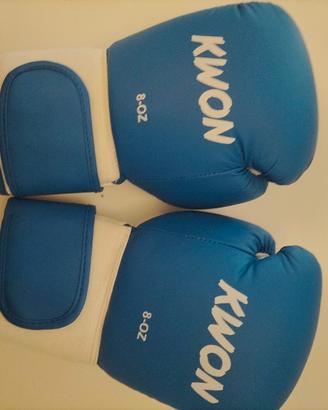 guantoni e parastinchi arti marziali bambini