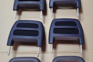 poggiatesta auto d'epoca e portaoggetti in gomma