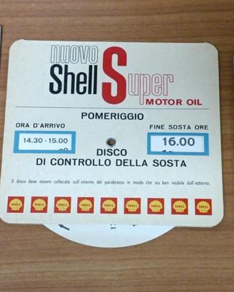 Disco orario vintage anni 60-70