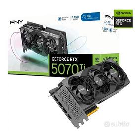 Scheda Video RTX Nvidia 5070 Ti 16gb PNY OC