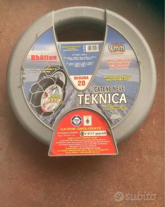 Rhutten Teknica catene auto rombo misura 20
