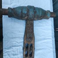 Antico pezzo per carrozza traino rustico arredo