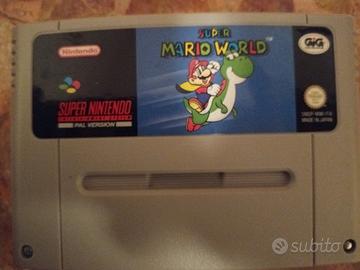 cartuccia SuperNintendo - Super Mario World