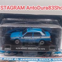 Modellino Auto Alfa Romeo Polizia