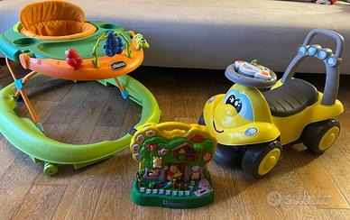 Girello Chicco - macchina primi passi + omaggio