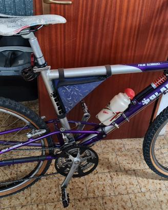 Mountain Bike Biammortizzata alluminio e carbonio