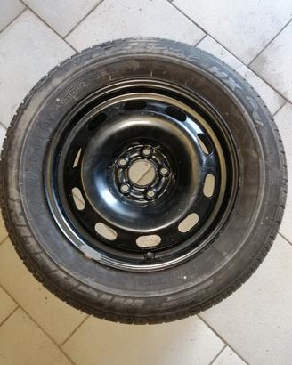 Ruota Completa 195/65 R15 91V con Cerchio Ferro