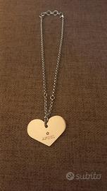 LOTTO 3 PEZZI :GIROCOLLO/COLLANA/CIONDOLO CROCE