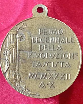 Medaglia ventennio 1932