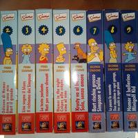 I simpson 10 vhs prima serie